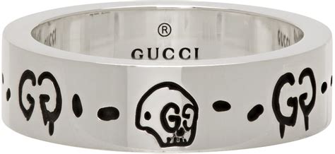 gucci silver g ring